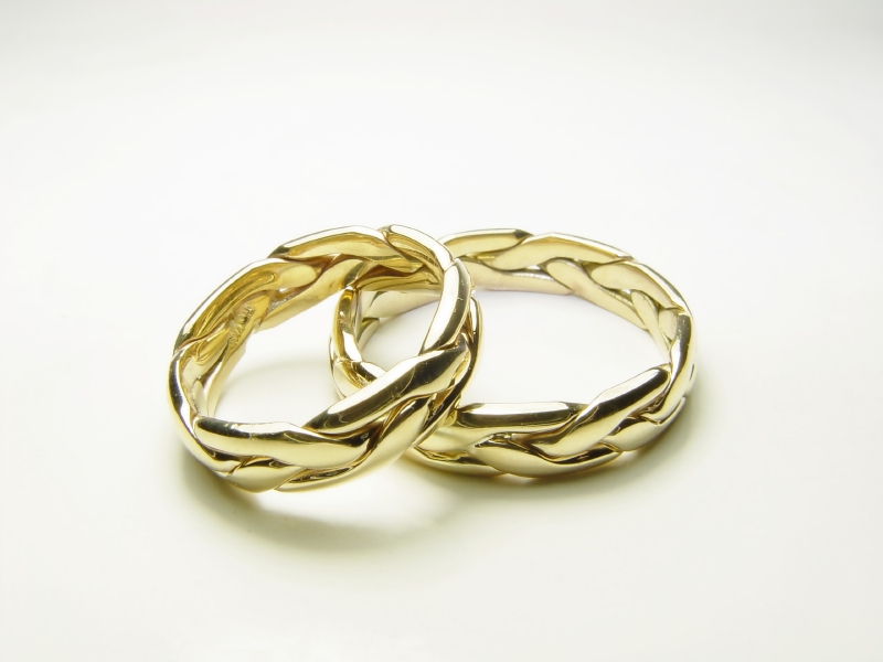 gold celtic wedding ring set: Wedding Rings Pictures